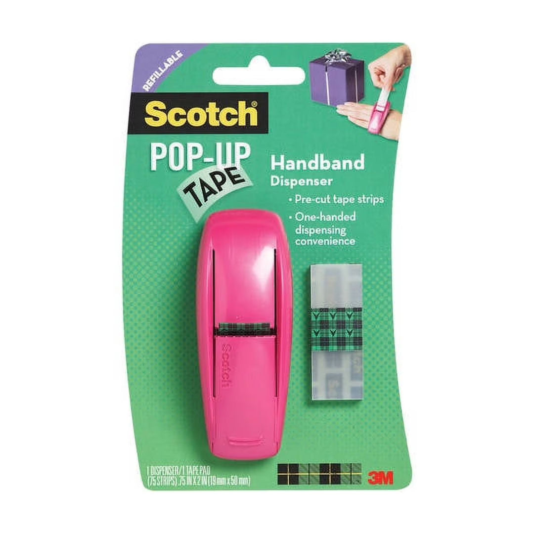 3M Scotch Pop-Up Handband Dispenser Tape, 96-G