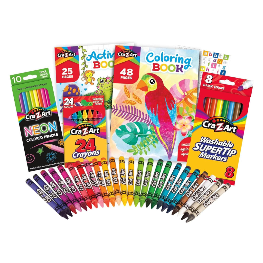 CRA-Z-Art AWESOME ART CASE, 85+ Pieces