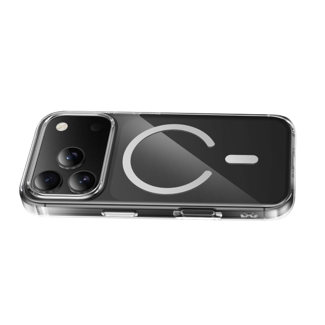 Hoco Clear Magnetic Protective Case for iPhone 18 Pro Max, iPhone 17 Pro Max, HD Transparent, Scratch Resistant