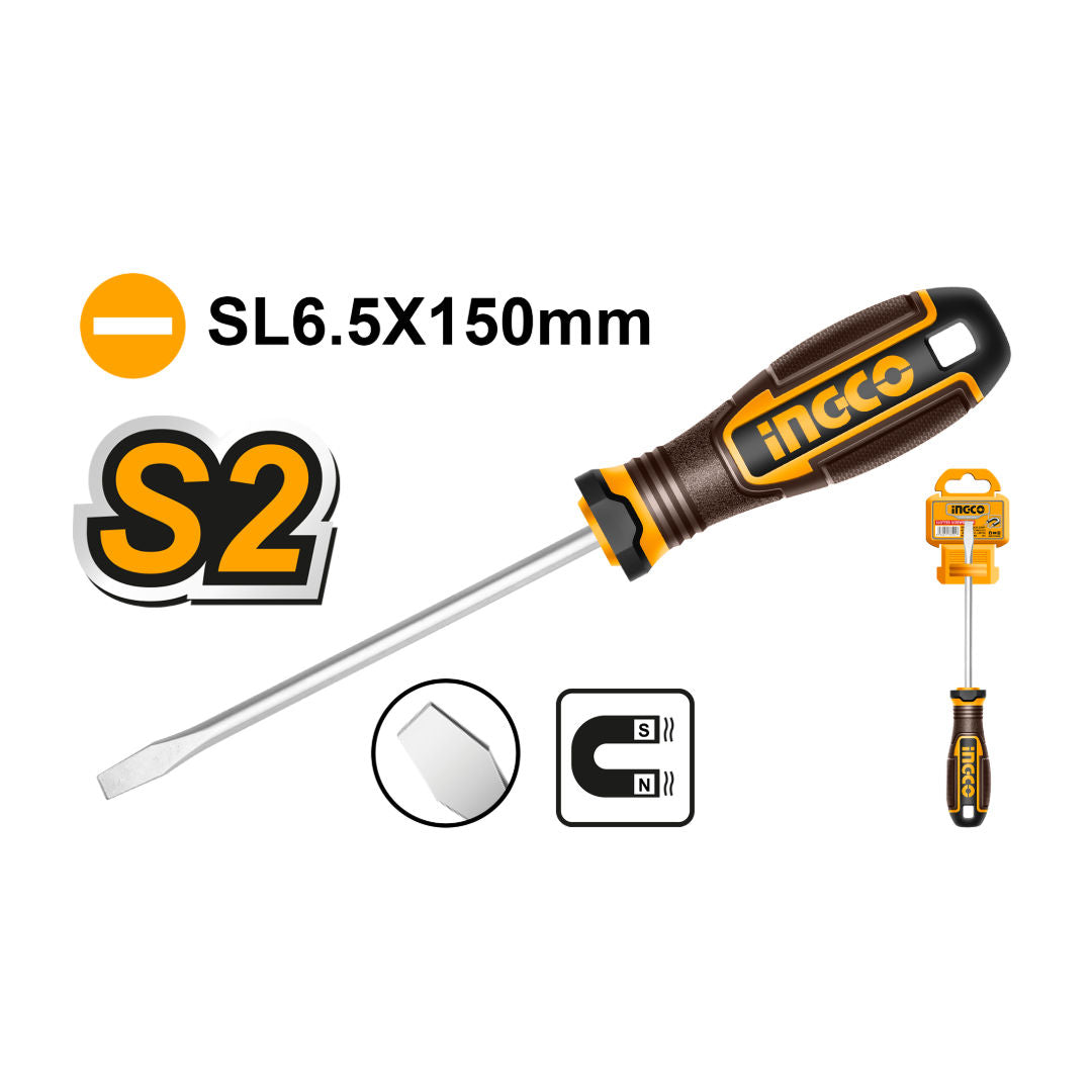 INGCO Slotted Screwdriver