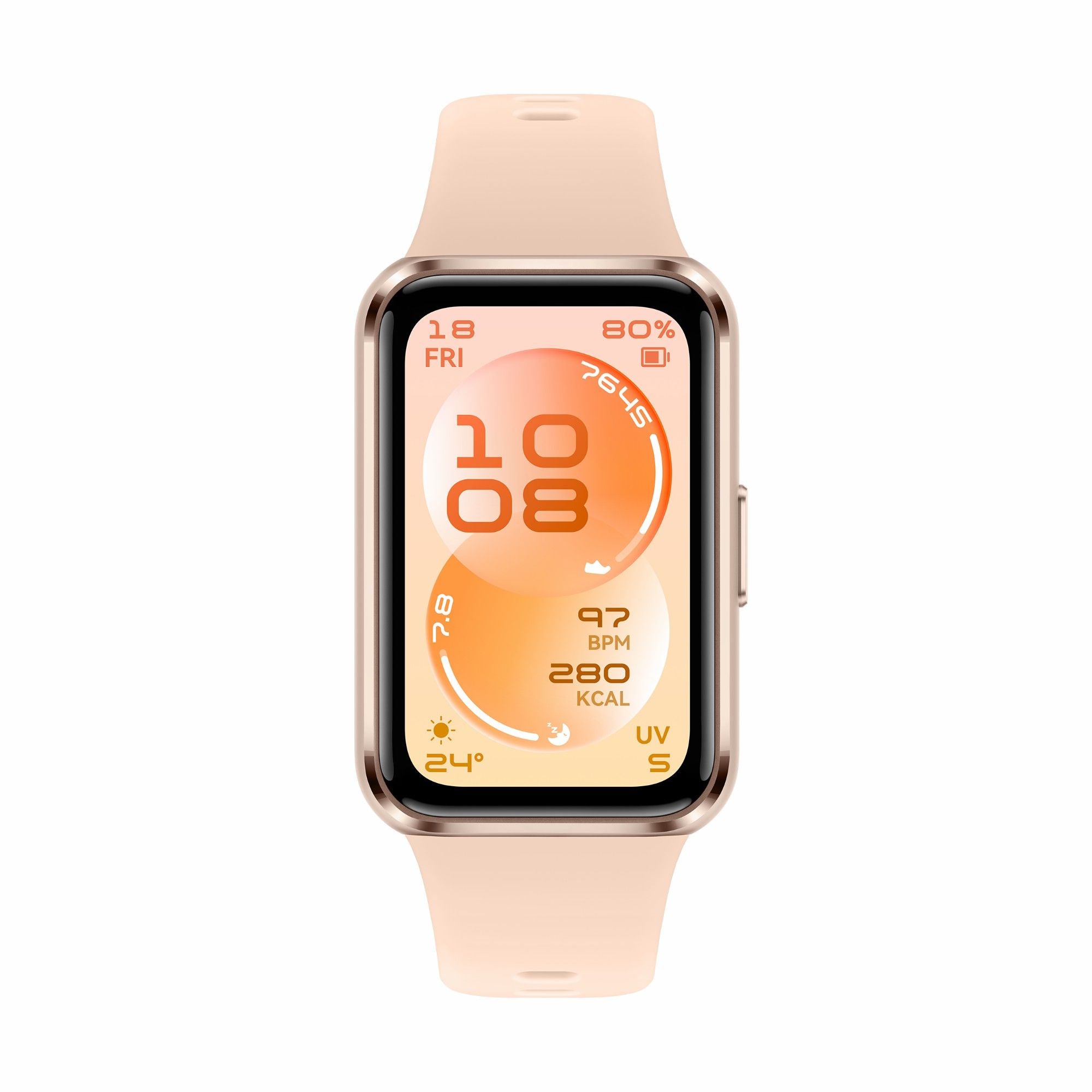 HUAWEI Band 11 Smart Fitness Band, Aluminium Alloy Case with Fluoroelastomer Strap