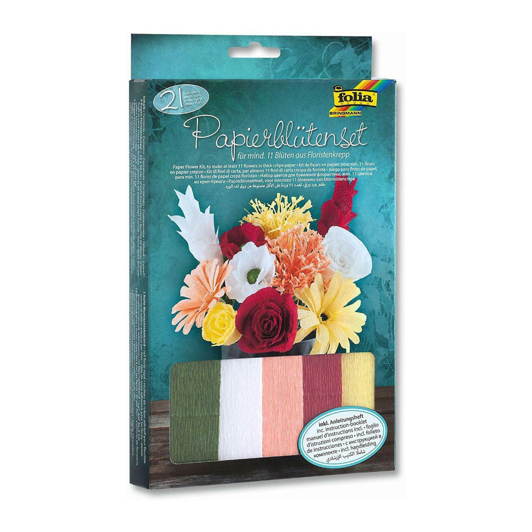 Folia Paper Flower Craft Kit, 82319