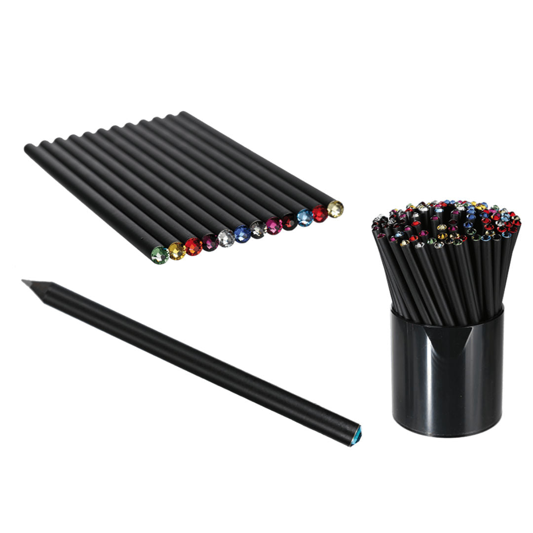 The Blue Black Pencil with Metallic Top, 29/3035