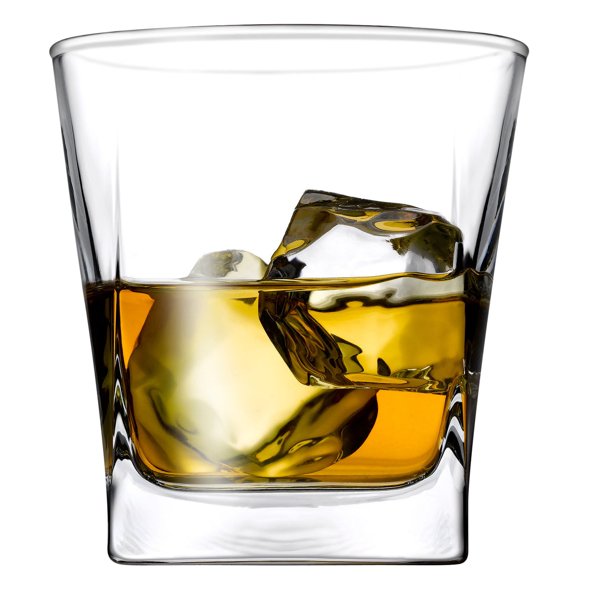Pasabahce Carre Glass Tumblers, Set Of 6