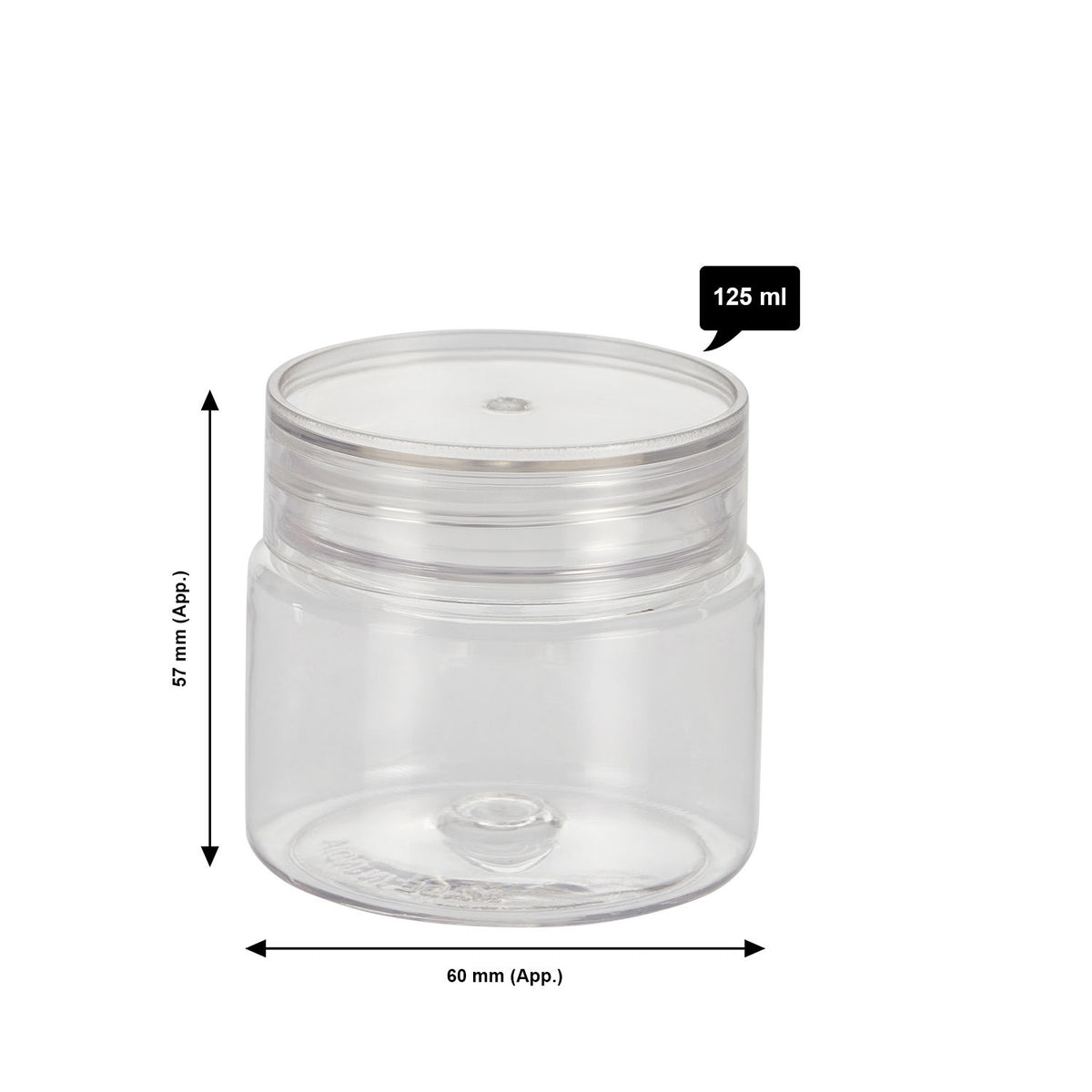 Steelo 3Pcs, Homely Container Set, 125ml