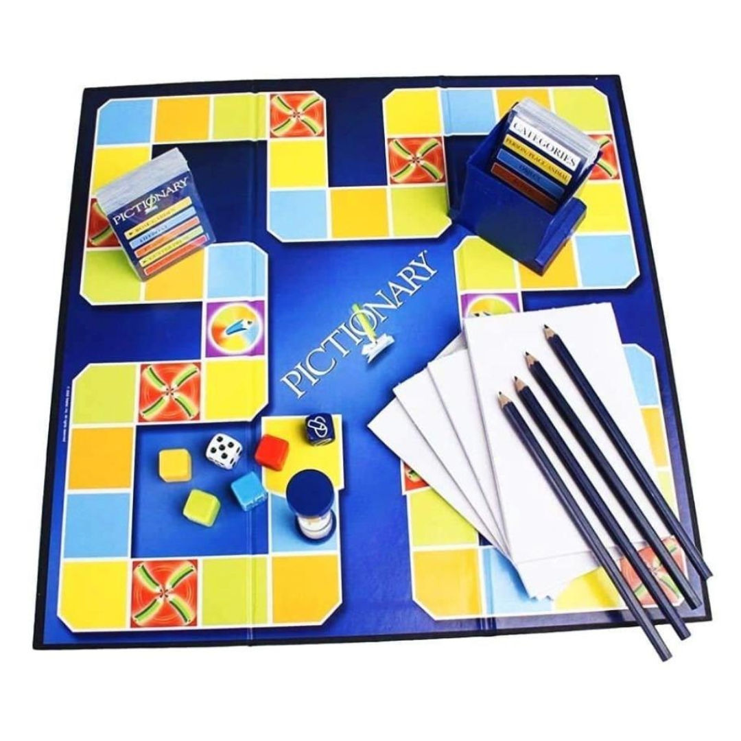PICTIONARY Classic By Mattel, The Ultimate Creativity And Teamwork Board Game