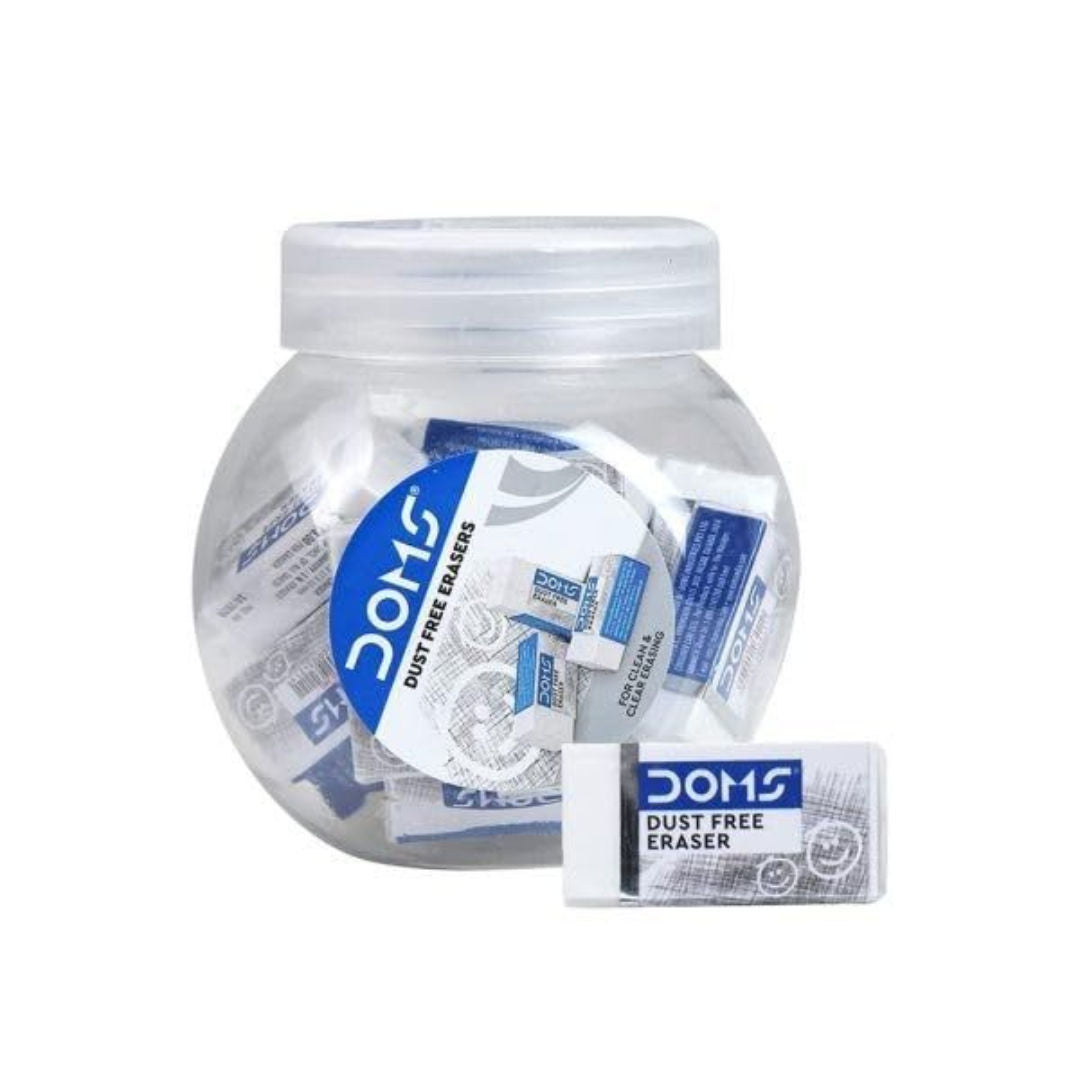 DOMS White Eraser Jar