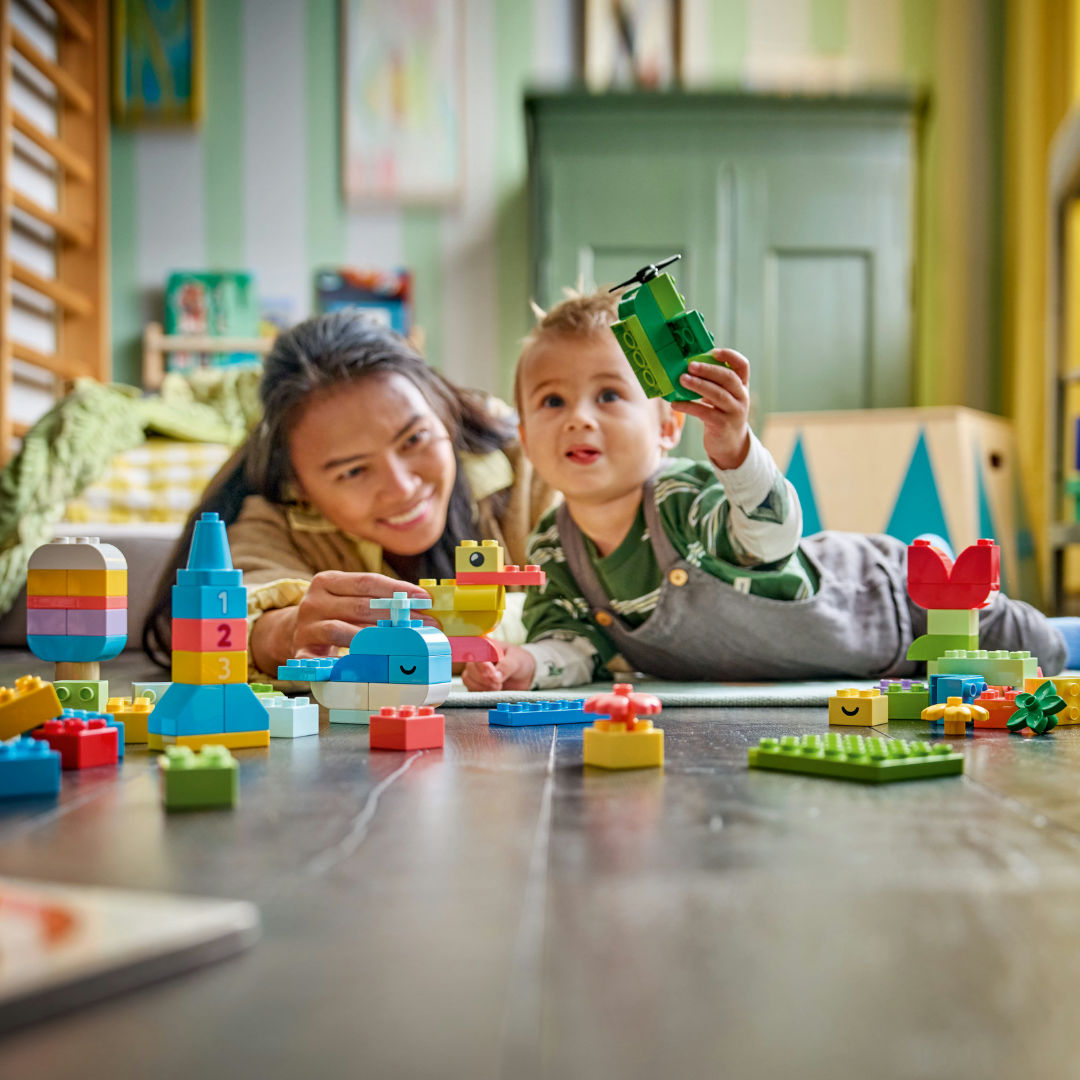 LEGO DUPLO Colorful Creative Box Building Set, For Age 18+ Months