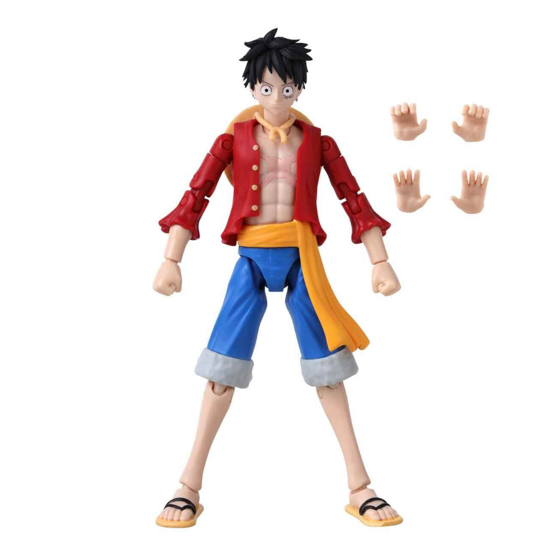 Bandai Anime Heroes One Piece Monkey D. Luffy Action Figure, 17cm