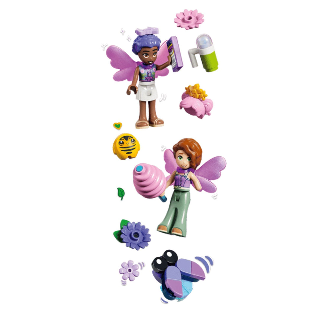 LEGO Friends 42702 Spinning Flower & Fairy Teacup Building Toy Set, 321 Pieces for Girls and Boys Ages 7 Years and Above