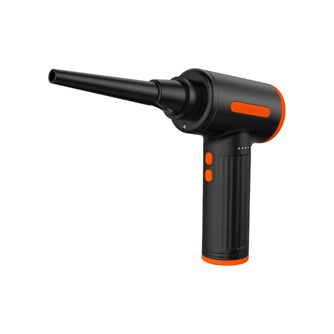 Porodo Portable Handheld Super Duster with Vacuum Function, Black
