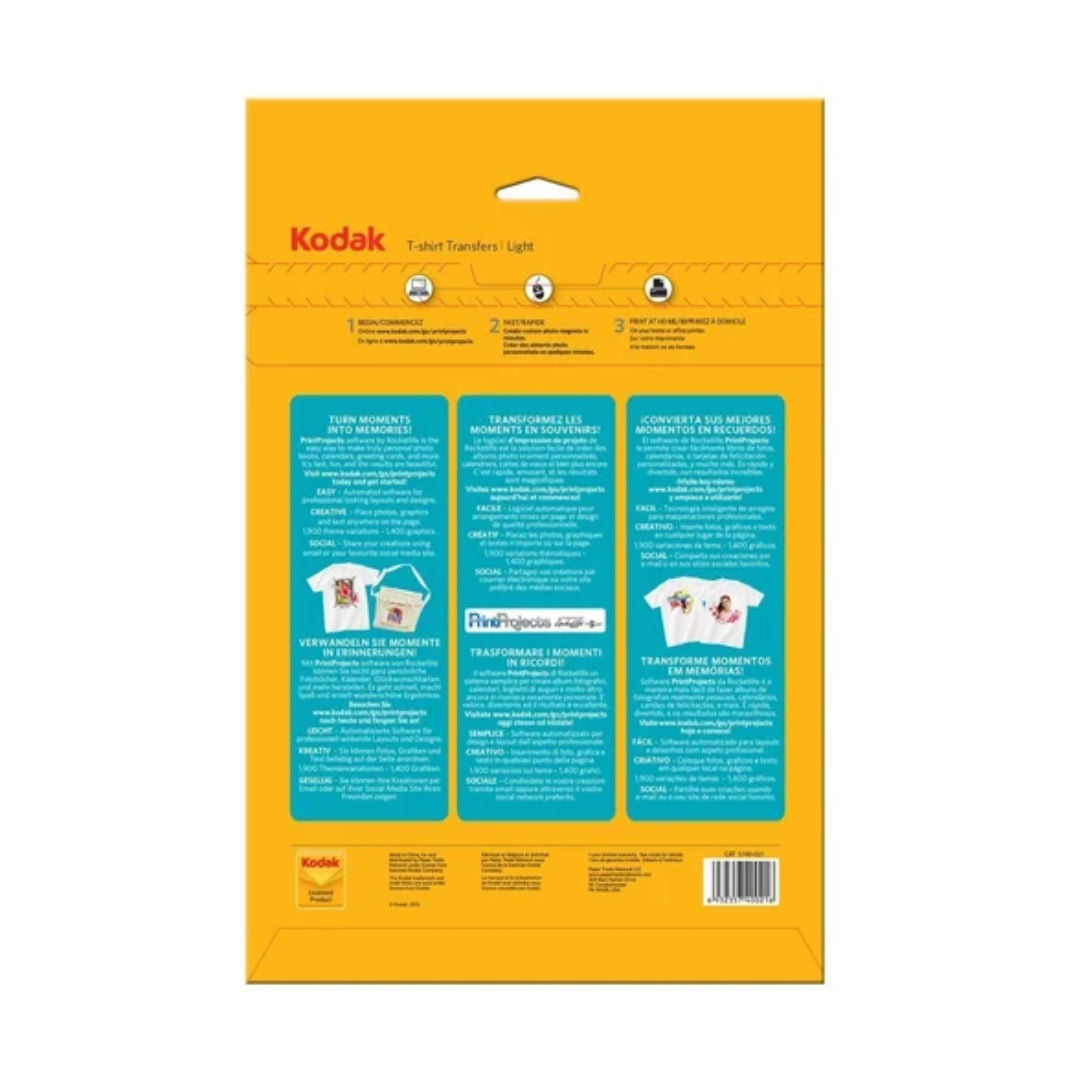 Kodak A4 T-Shirt Transfer Paper 5sheets