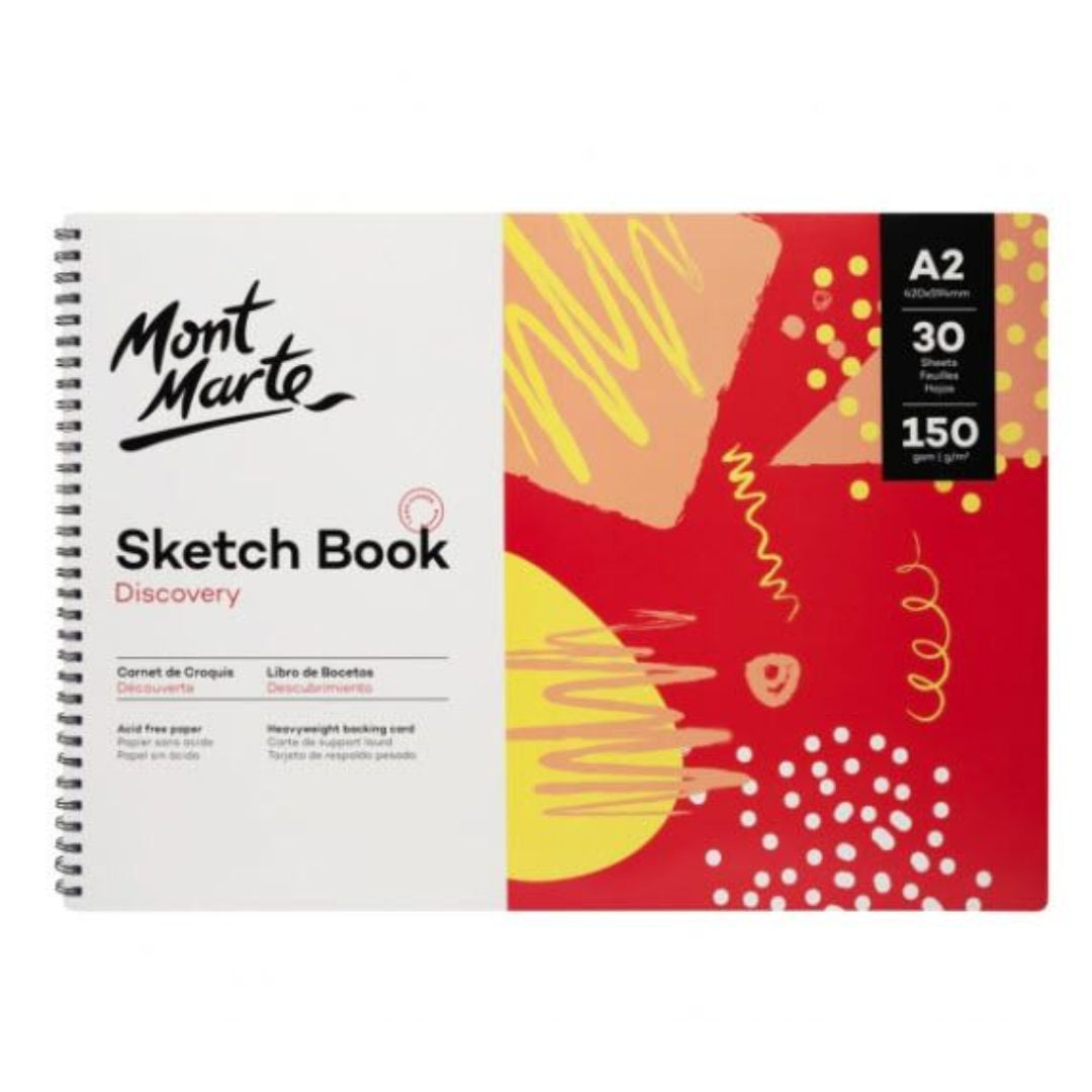 Mont Marte Sketch Book, 150 GSM, 30 Sheets