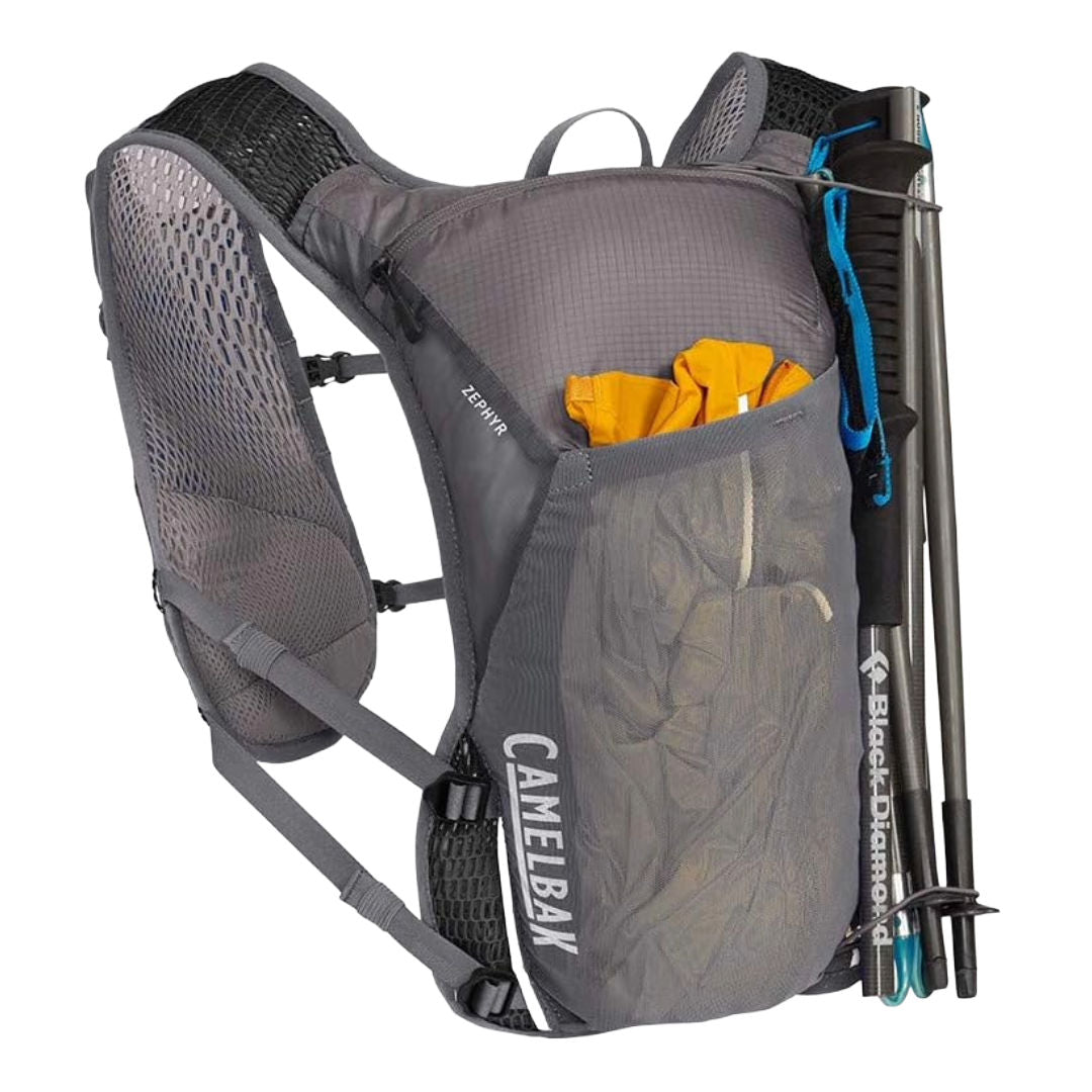 Camelbak Women’s Zephyr Vest Hydration Pack, Silver/Blue Haze, 34oz
