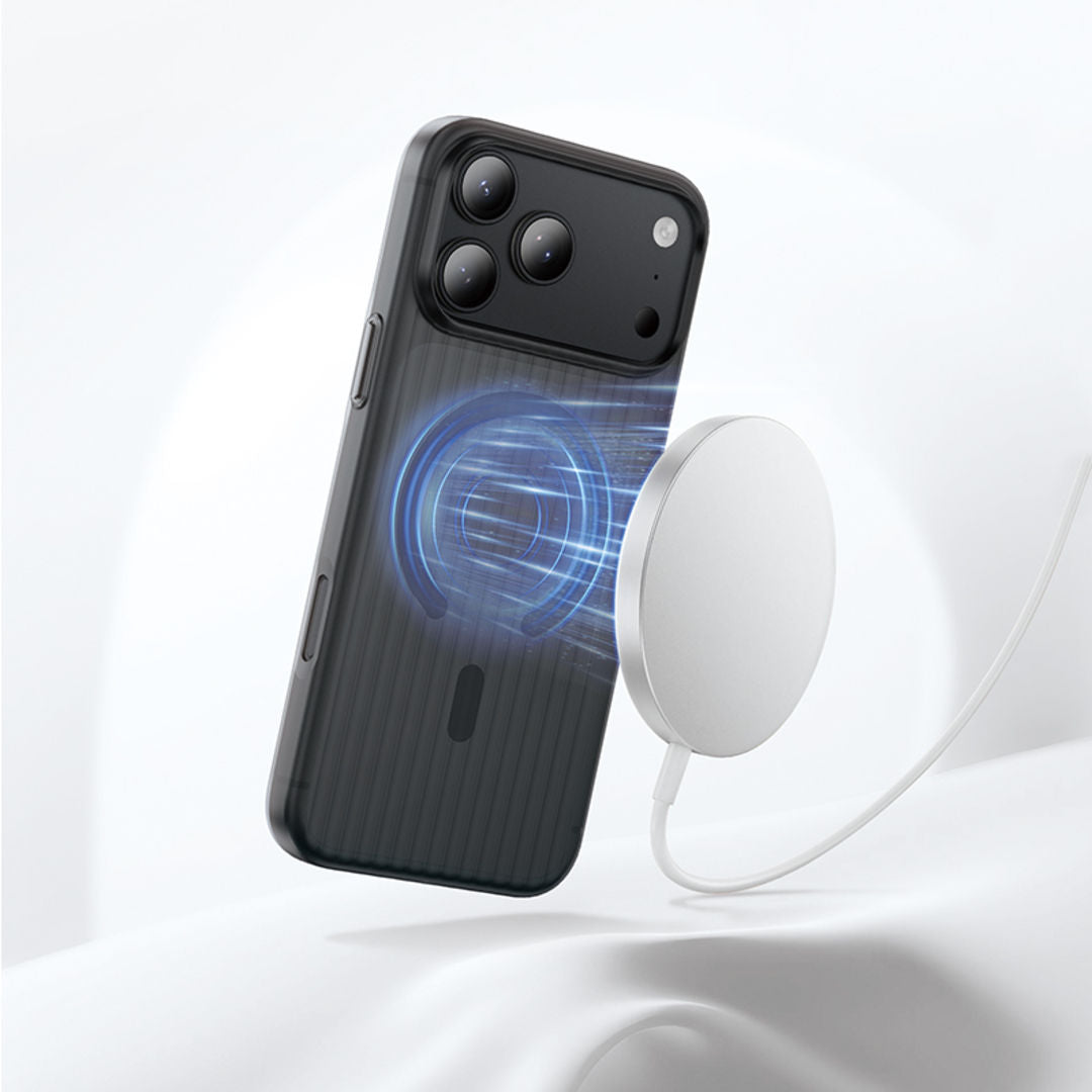 Hoco Fog Magnetic Protective Case for iPhone 18 Pro, iPhone 17 Pro, Matte Semi-Transparent, Anti-Fingerprint