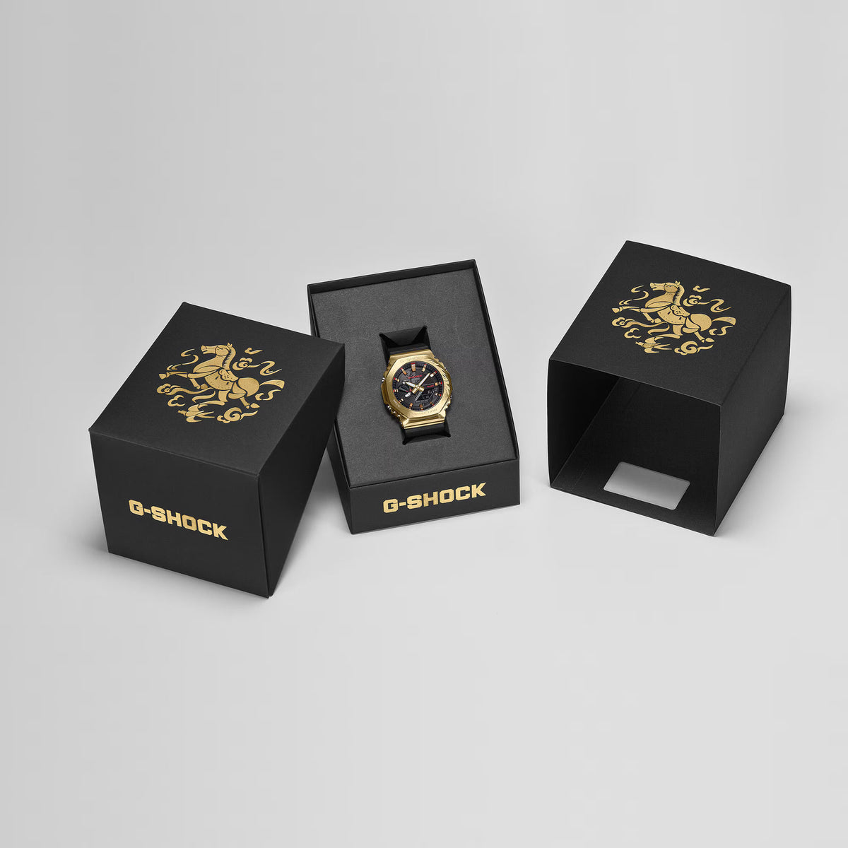 Casio G-SHOCK G-STEEL 2100 Series GBM-2100CX-9A, Year of the Horse Limited Edition Tough Solar Bluetooth Watch