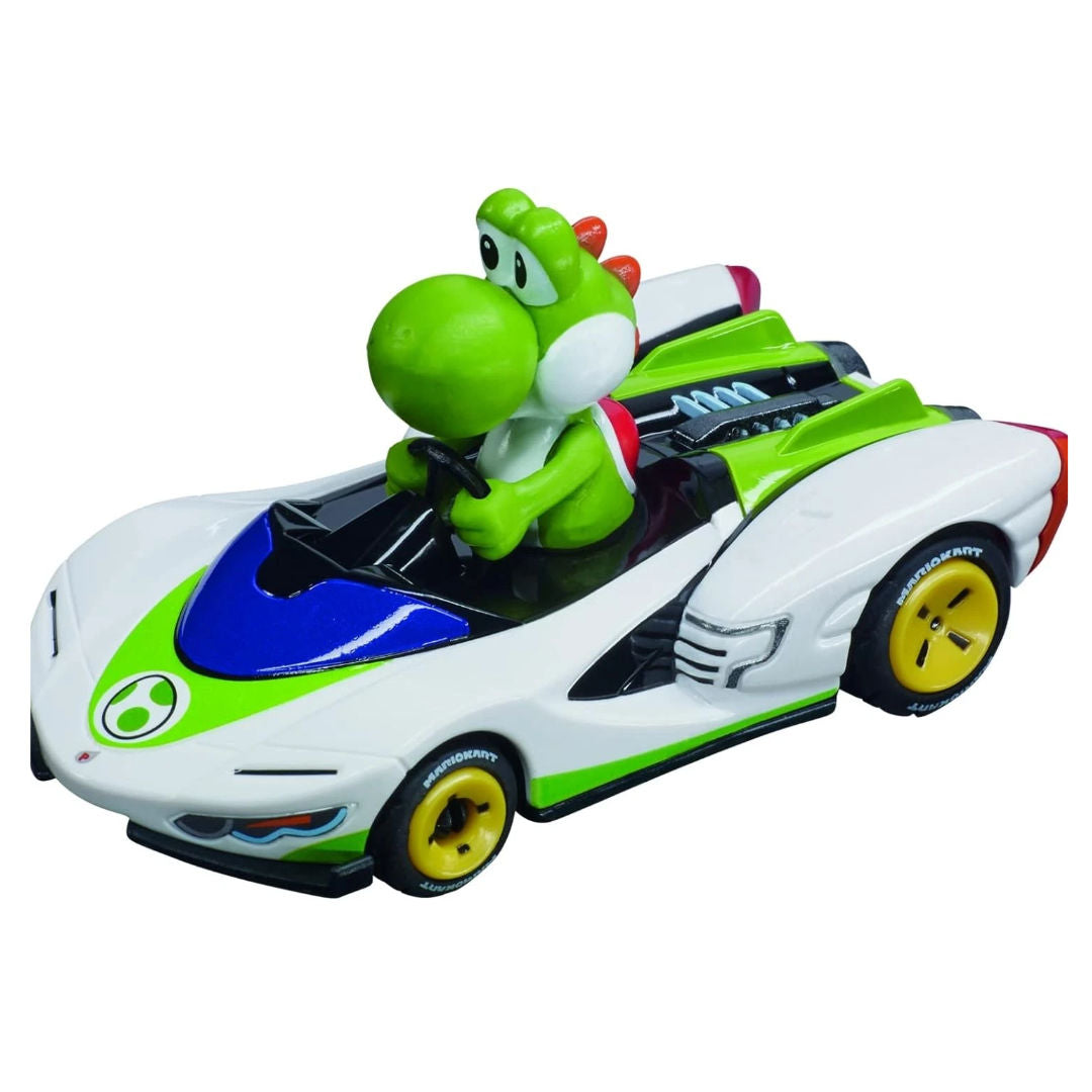 Carrera Mario Kart P-Wing Mario & Yoshi Pull-back Karts 1:43, 2 Pack, 3+ years