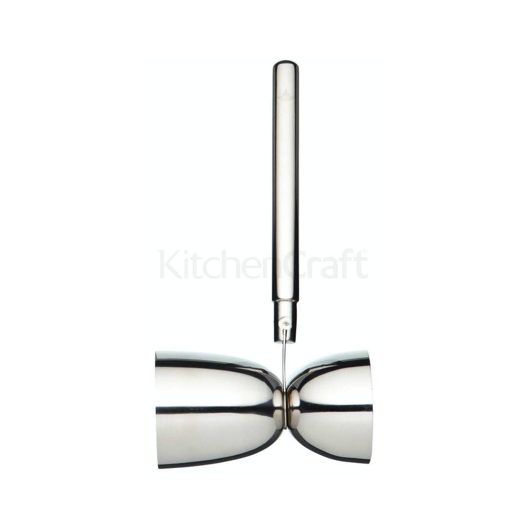 Kitchen Craft Stainless Steel Double Headed Spirit Measure