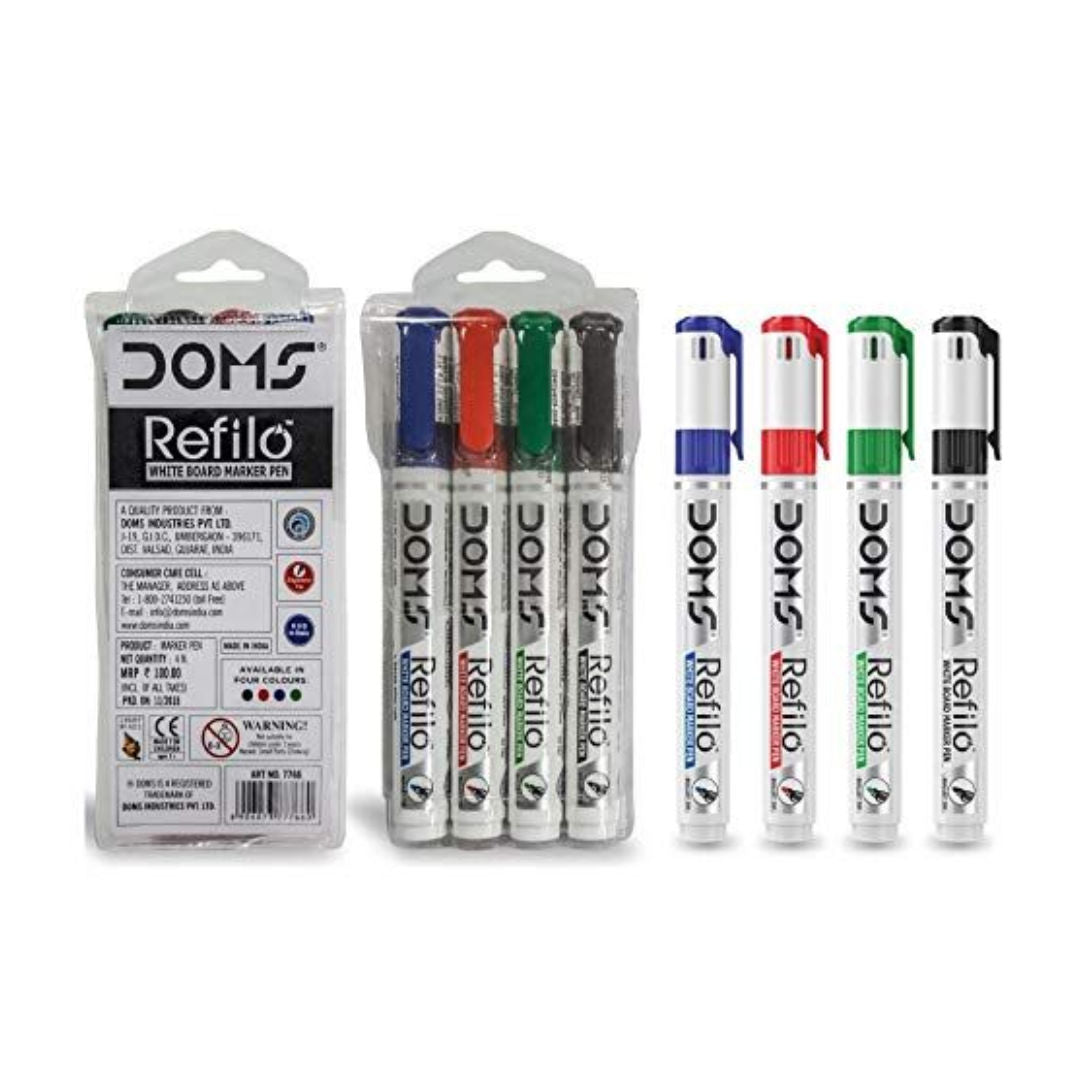 Doms 4-Pieces Refilo Marker