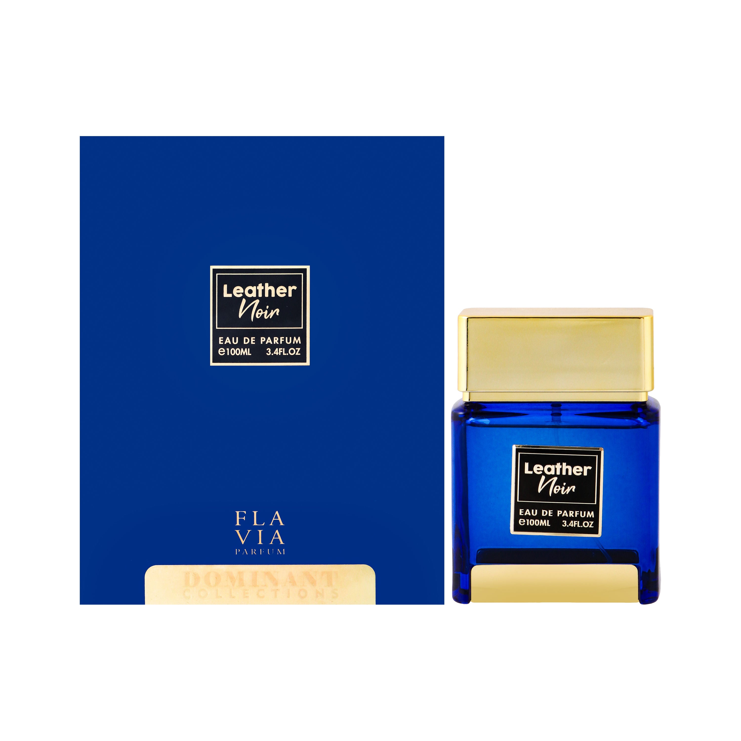 Flavia Leather Noir Unisex Eau de Parfum, 100ml