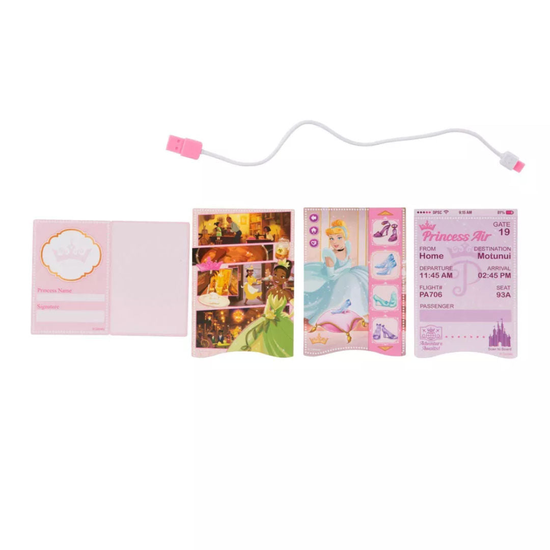 Disney Princess Style World Traveler Pretend Play Suitcase, For Age 3+ Years