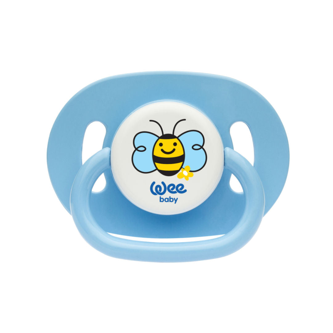 Weebaby Opaque Oval Body Round Teat Soother No.3, Blister, 831
