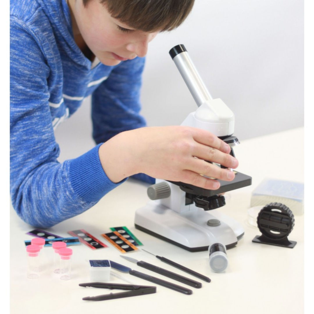 Buki France Microscope with 50 Experiments Science Kit