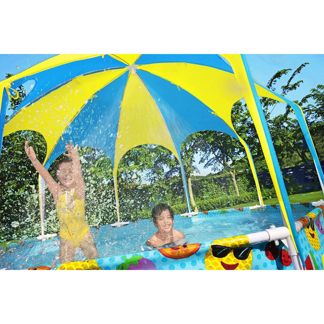 Bestway Steel Pro UV Careful Splash-in-Shade Pool, 244 x 51cm