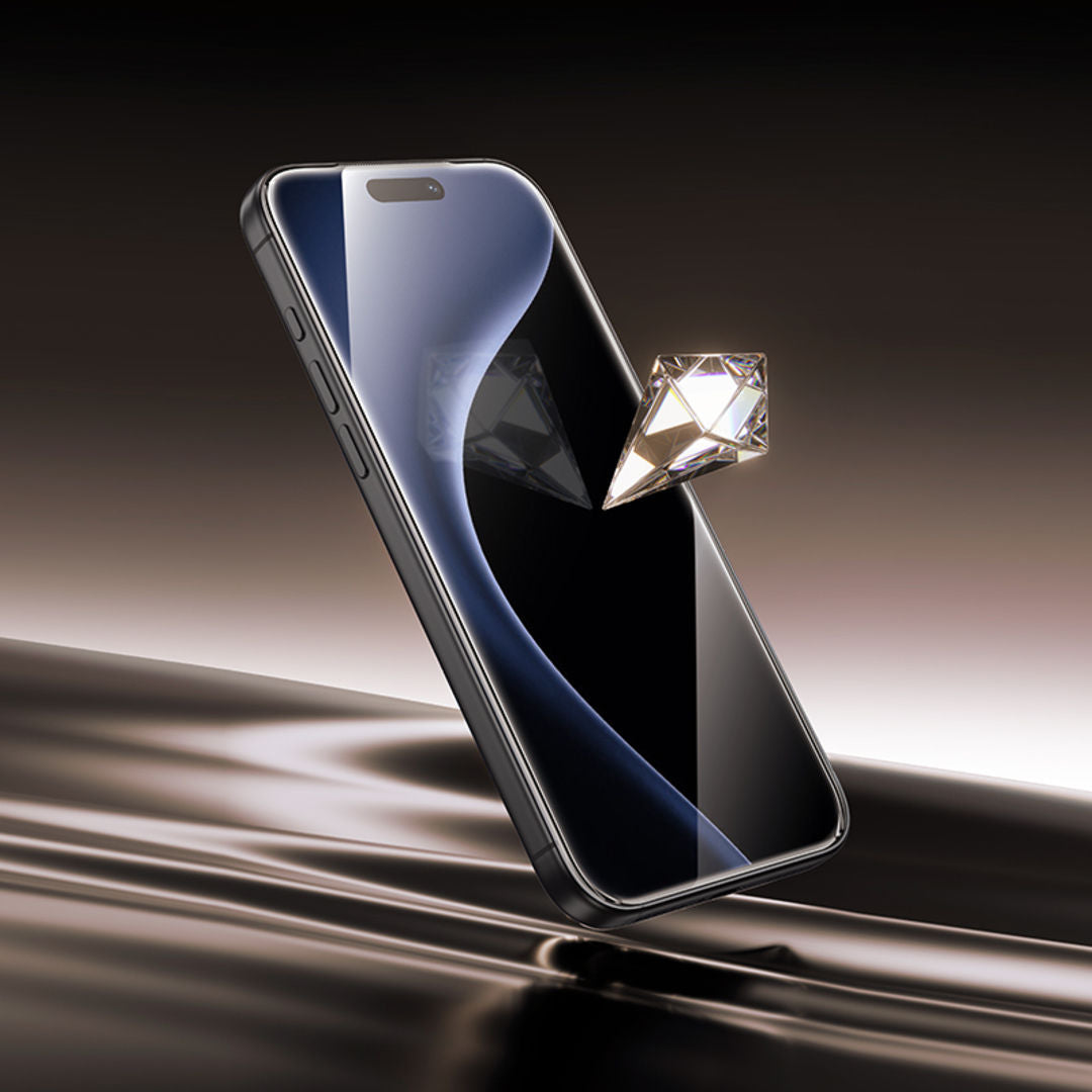 Hoco A888 Pro Bear Shield Series Corning Full Screen HD Tempered Glass for iPhone 18 Pro, iPhone 17 Pro, Corning Glass, Full Screen Coverage