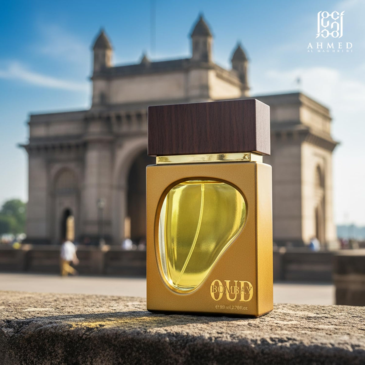 Ahmed Al Maghribi  Bombay Oud Eau De Parfum, 80ml