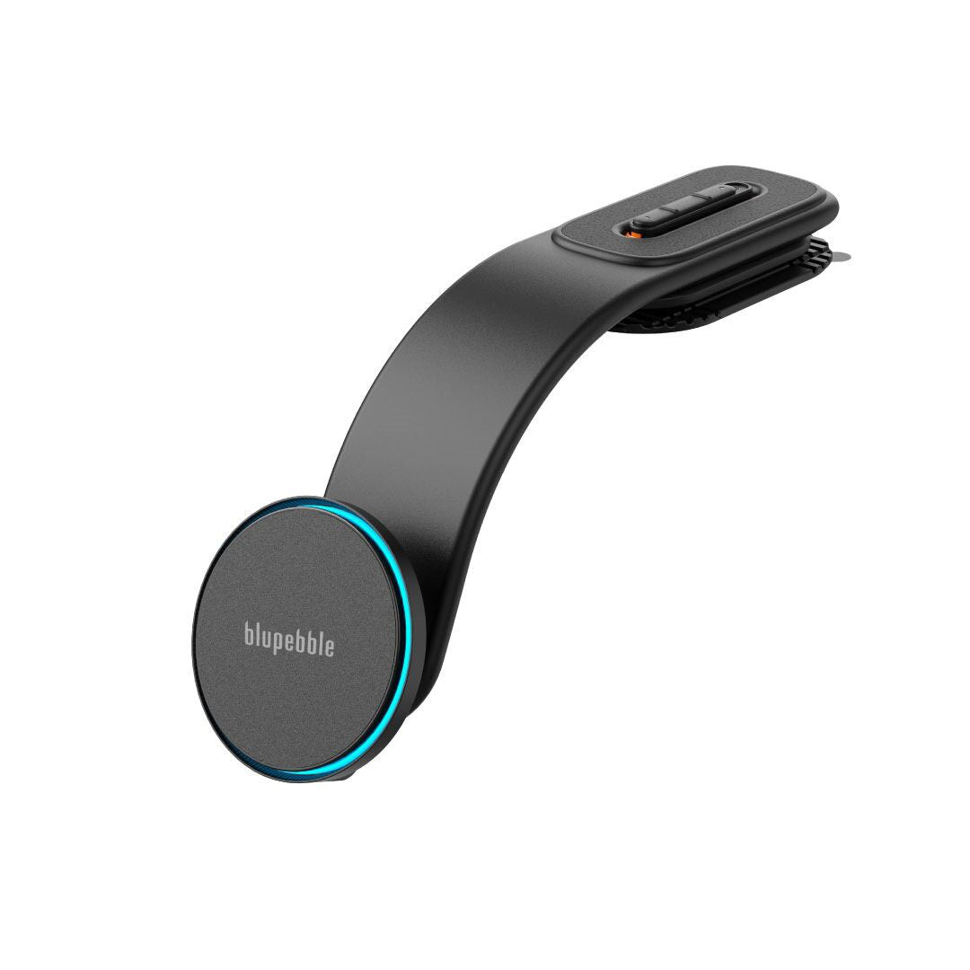 Blupebble NaviMag Mount Pro Magnetic Wireless Car Mount with LED Lights, Gray