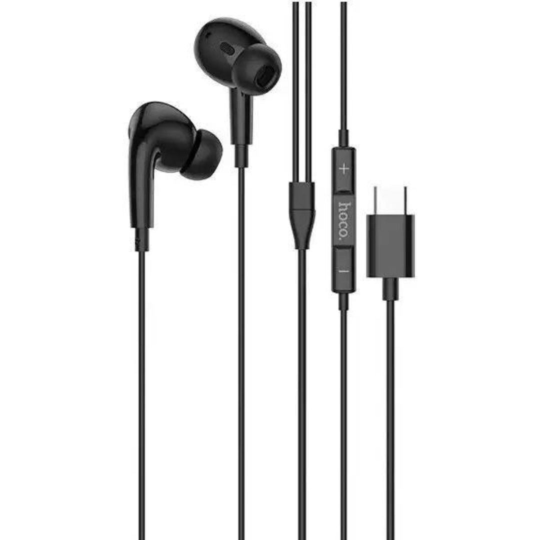 Hoco M101 Pro Crystal sound Type-C wire-controlled digital earphones with microphone
