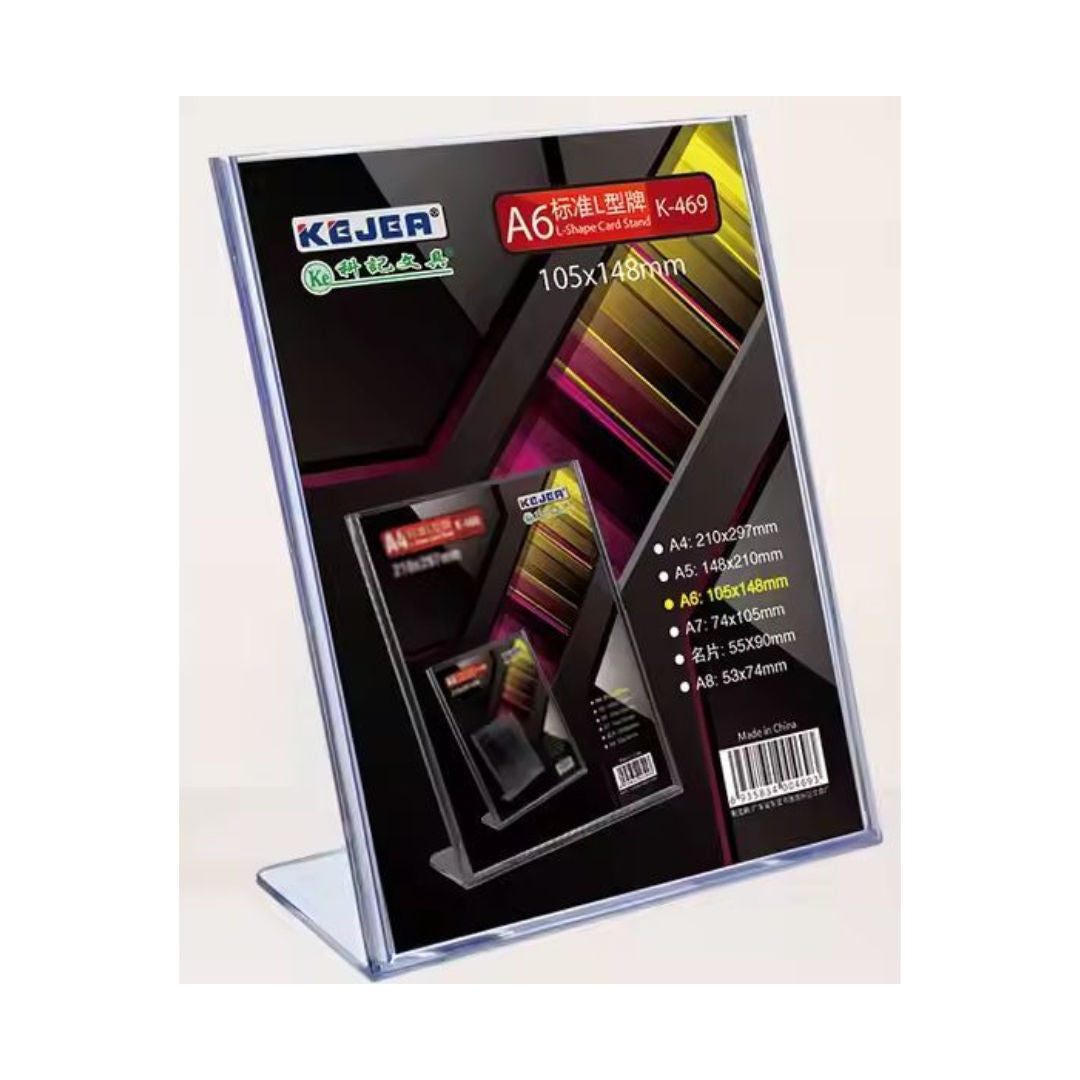 RSC Kejea Acrylic L-Shape Card Holder
