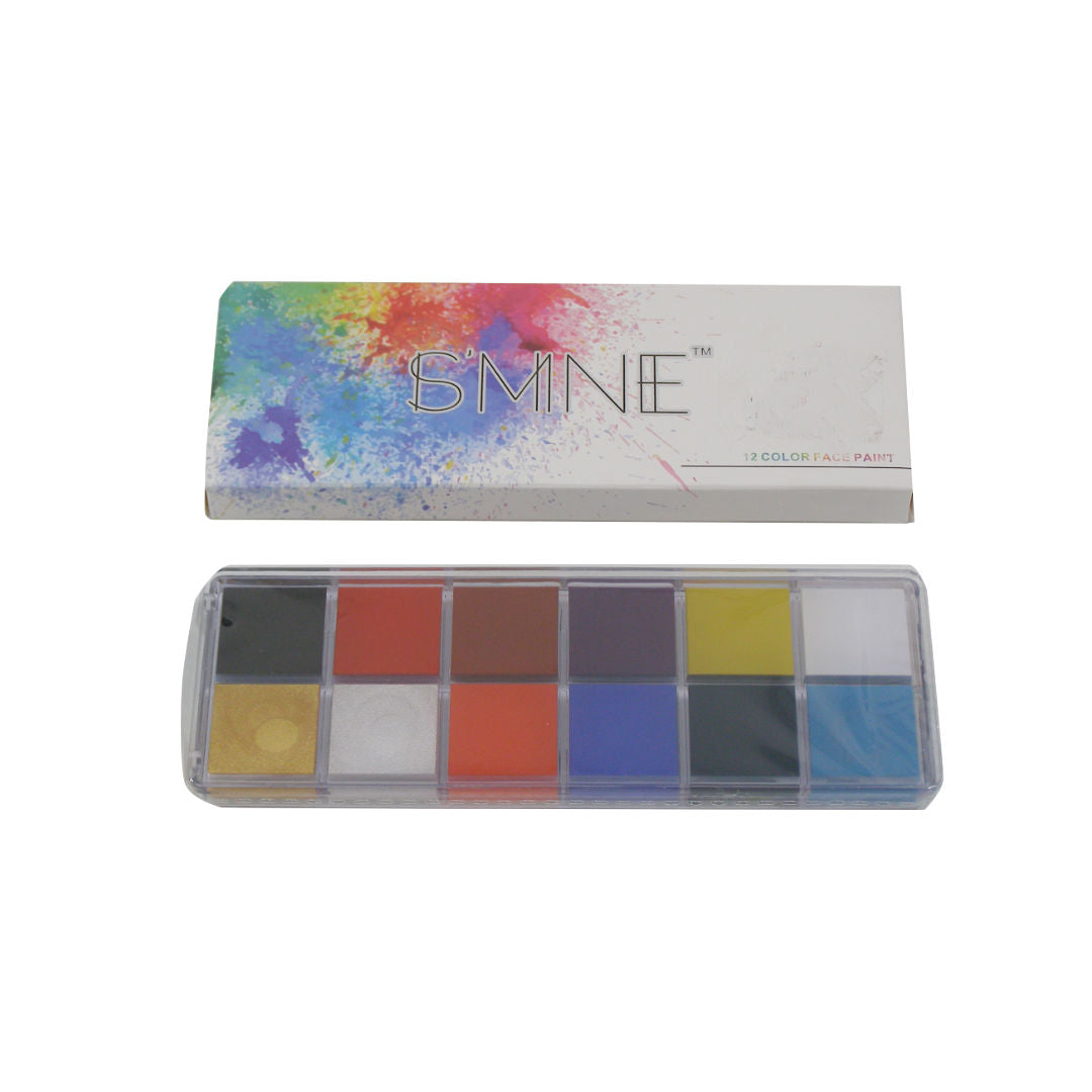 RSC SMNE Face Paint Cake Set, 12Pieces