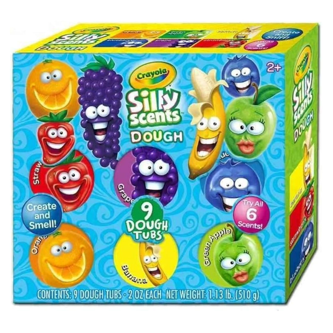 Crayola Silly Scents Dough, Pack Of 9