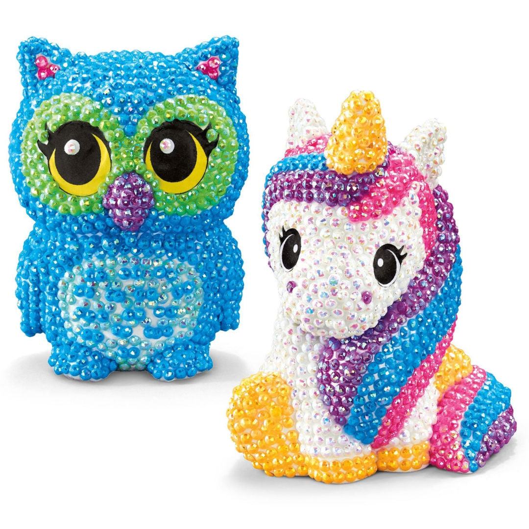 Cra-Z-Art Shimmer ‘n Sparkle 3D Crystal Gem Creations Craft Kit