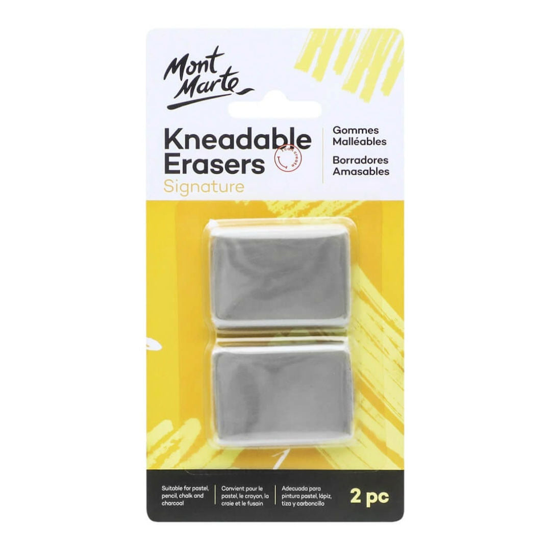 Mont Marte Kneadable Erasers Signature, 2-Pieces, MAXX0004 P24-503