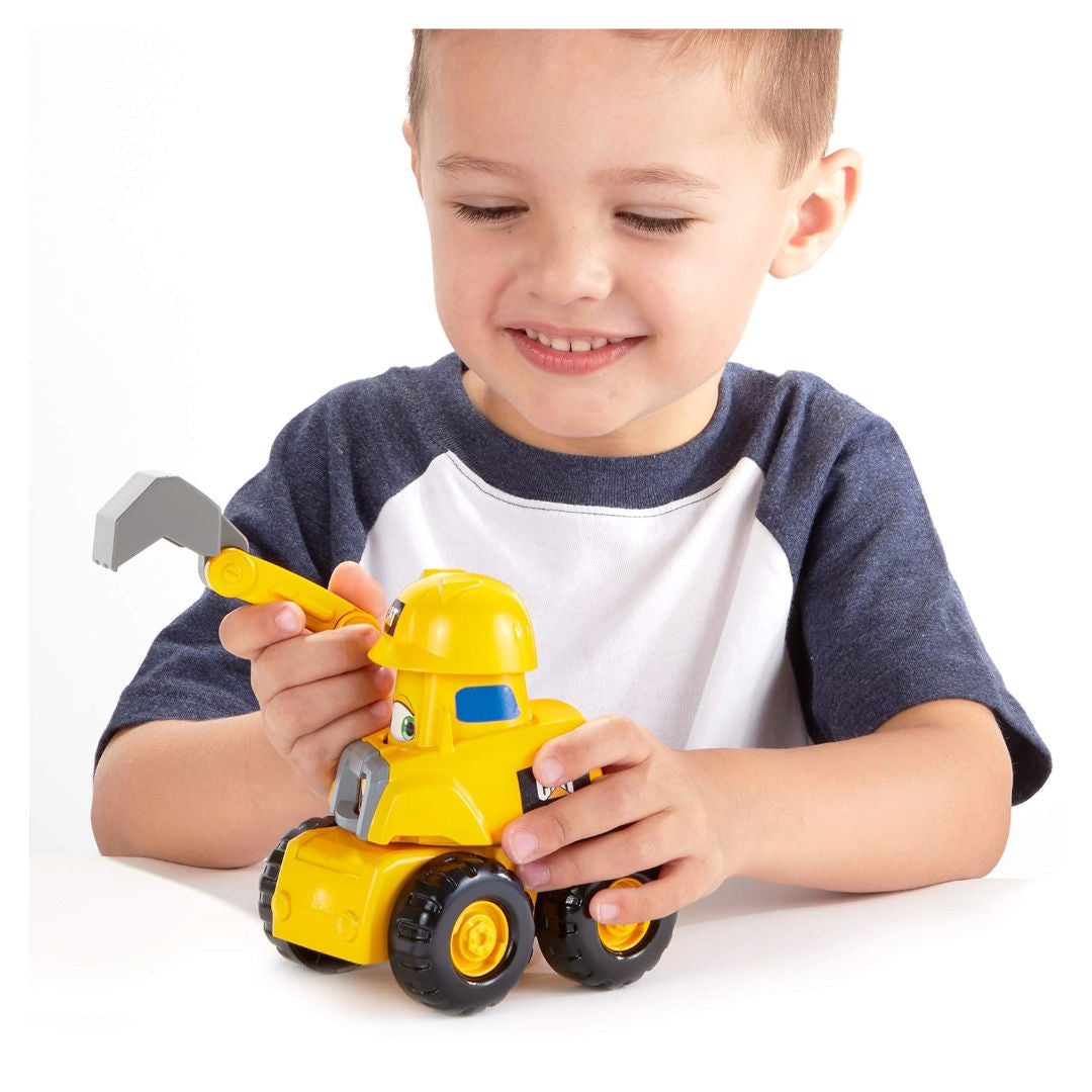 CAT Junior Crew Construction Pals Vehicle 18 cm, Styles May Vary, 2+ years