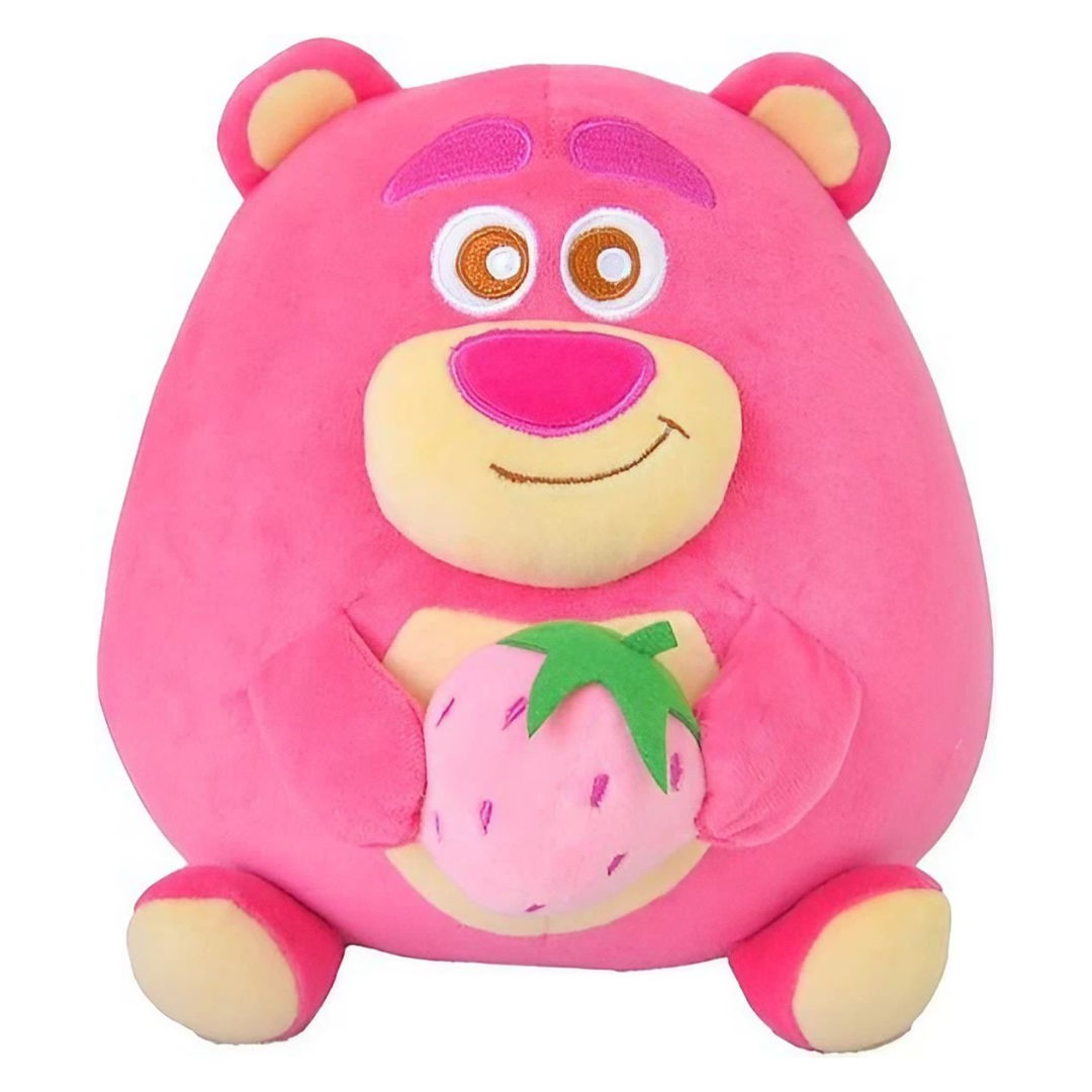 Disney Pixar Toy Story Lotso Pink Strawberry Plush Toy, 20.32cm, Pink, For Age 3+ Years