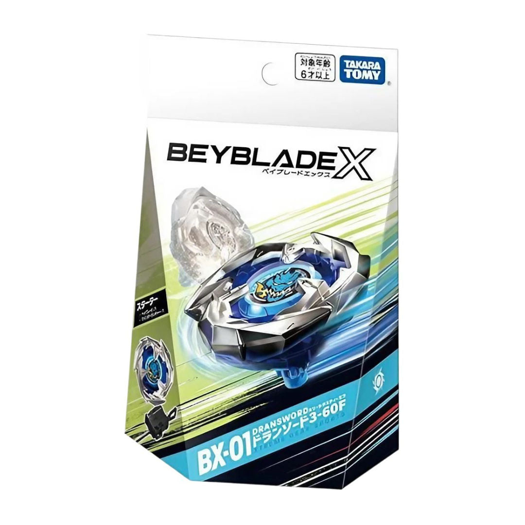 Beyblade X Sword Dran 3-60F Launcher Set, 8+ years