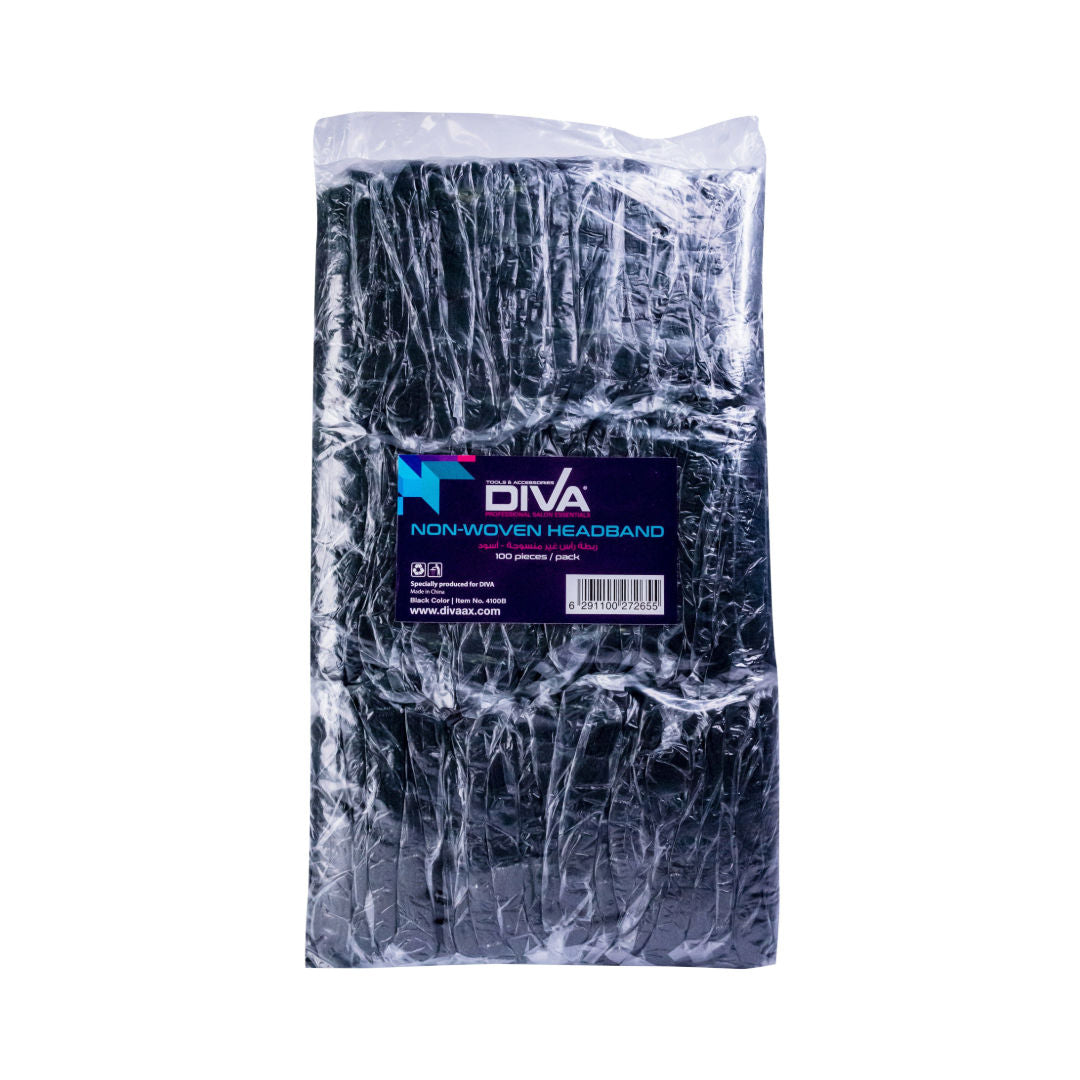 Diva Disposable Headband Non Woven, 100 Pieces