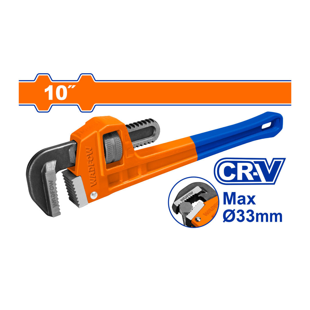 WADFOW Pipe Wrench Soft Plastic Handle