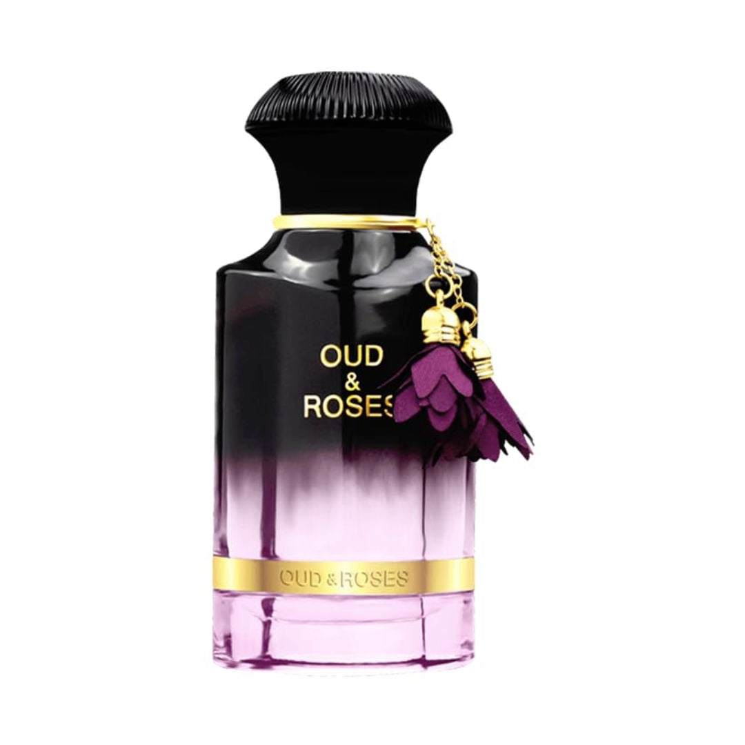 Ahmed Al Maghribi Oud & Roses Long Lasting Unisex Eau De Parfum, 60ml