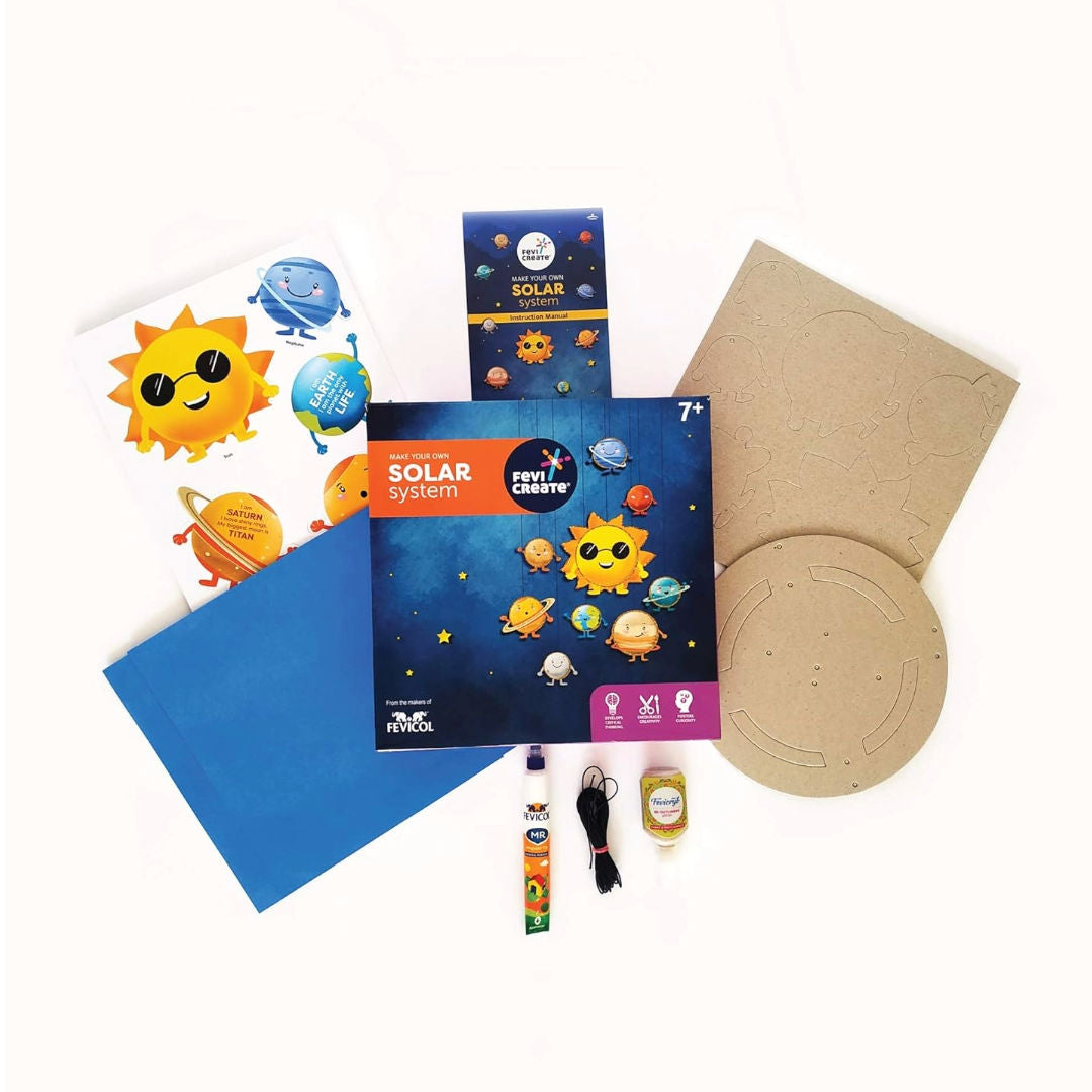 Pidilite Fevicol, Fevicreate DIY Solar System Kit, Make Your Own 3D Solar System Model