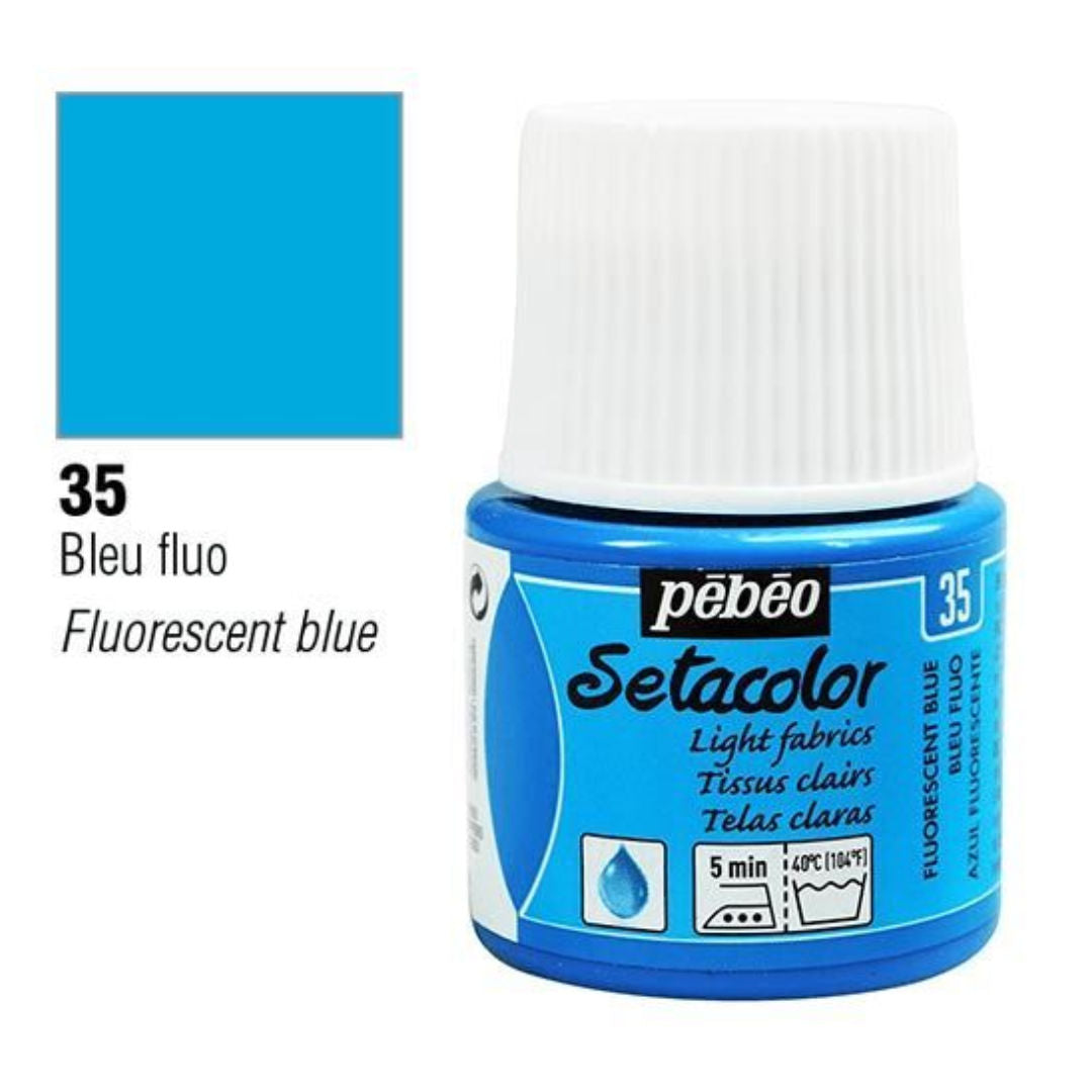 Pebeo Setacolor Light Fabrics Fluorescent, 45 ml