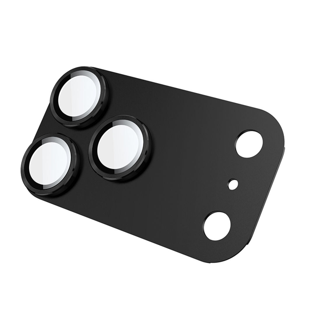 Hoco V16 Armor Metal Integrated Lens Glass for iPhone 18 Pro Max, 3D Full Coverage, Aluminum Alloy Protection