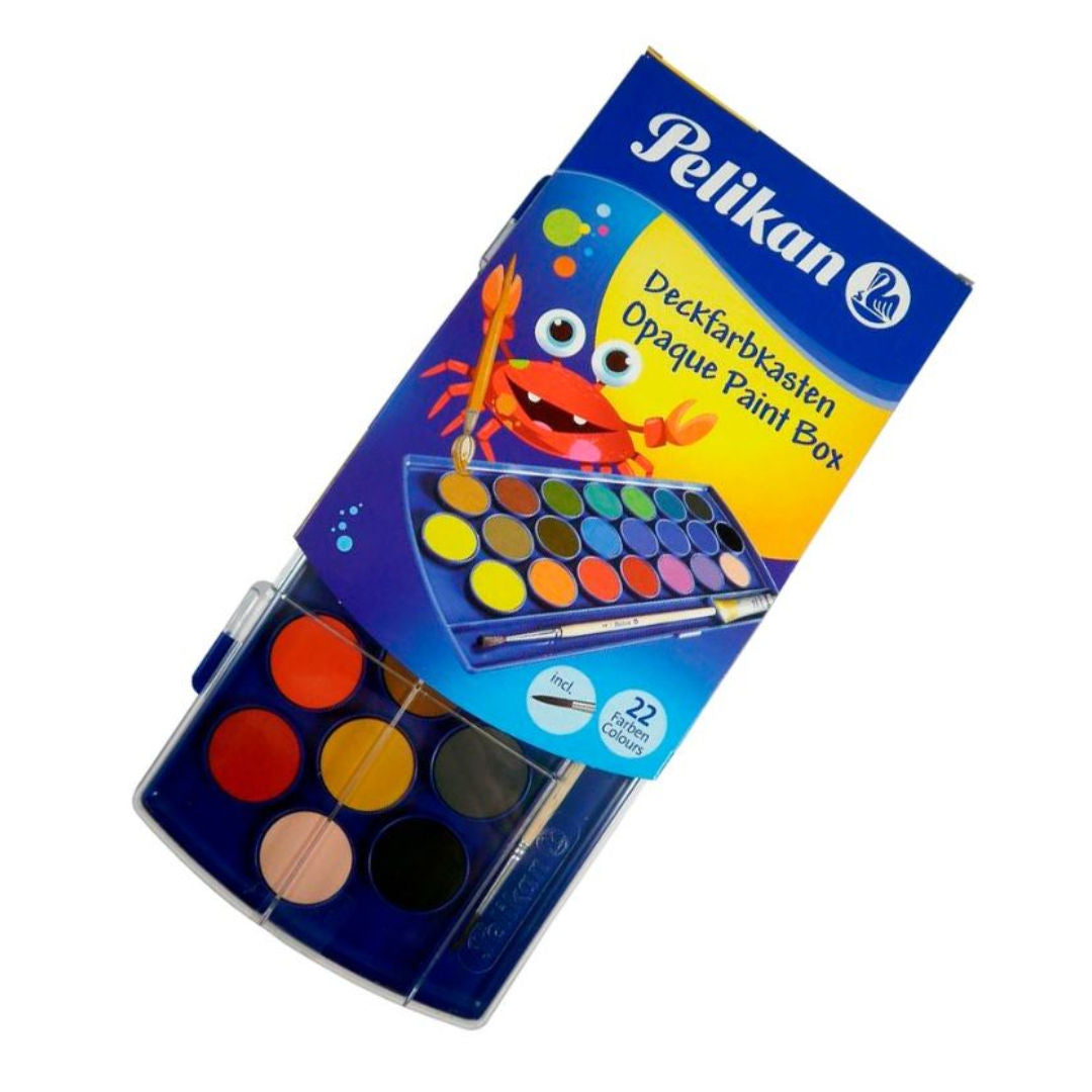 Pelikan Opaque Paint Colour Box, 22 Colours, 721662