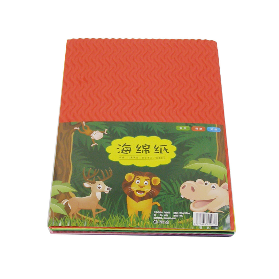 RSC A4 2mm Pu Foam Sheet Assorted, 10Pieces