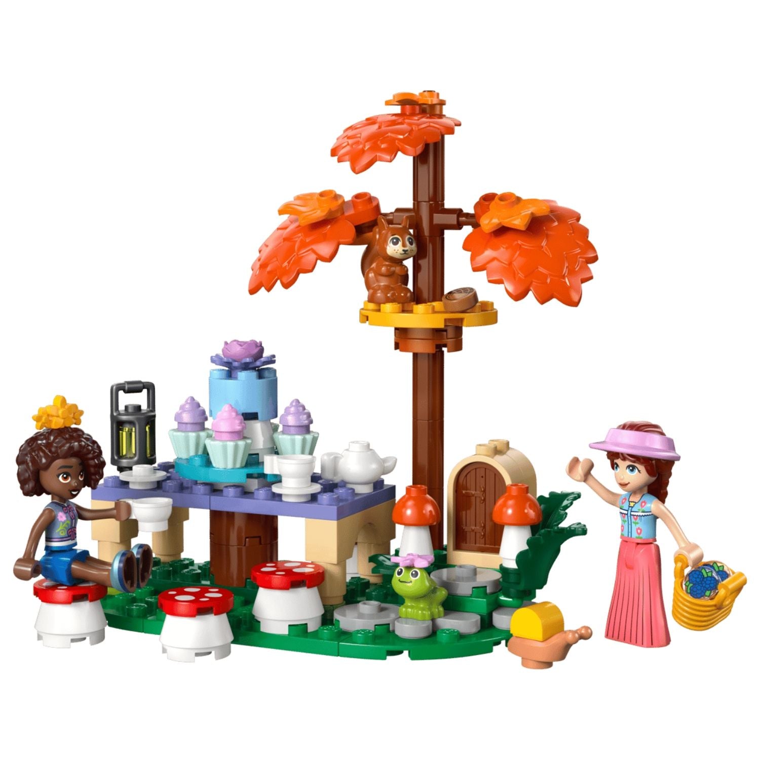 LEGO Friends 42690 Forest Tea Party Building Toy Set, 116 Pieces for Girls Ages 6 Years and Above