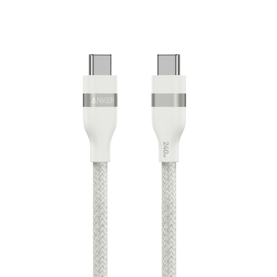 Anker USB-C to USB-C Cable 240W Fast Charging Eco Braided, 3ft